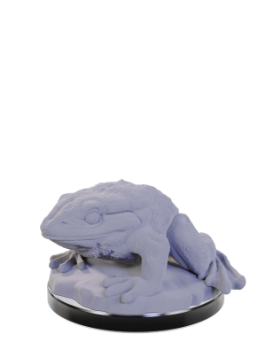 WizKids Deep Cuts Unpainted Miniatures: Giant Frogs