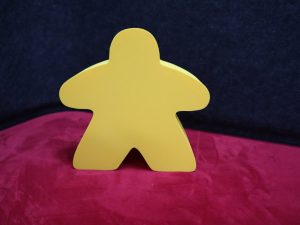 Gamemaker 3D Meeples Tray - Large (Yellow)