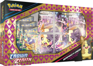 Pokemon TCG Premium Playmat Collection Morpeko V-Union - Sword and Shield Crown Zenith