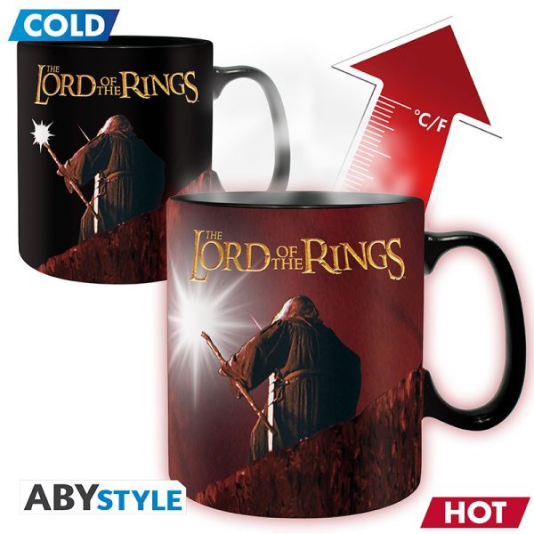 LORD OF THE RINGS - Κούπα Mug Heat Change - 460 ml - You shall not pass