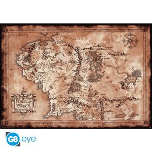 LORD OF THE RINGS - Αφίσα Poster Maxi 91.5x61 - Map