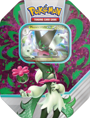 Pokemon TCG - Paldea Partners EX Tin: Meowscarada ex