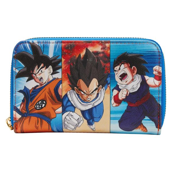 Loungefly Dragon Ball Z - Trio Zip Around Wallet (DBZWA0014)