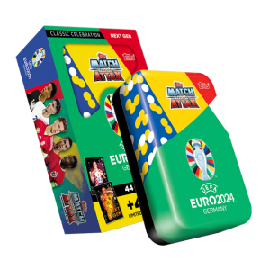 Topps - Match Attax Euro 2024 Κάρτες Mega Tin Next Gen (48 Κάρτες)