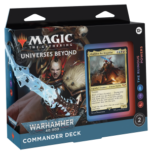 Magic The Gathering MTG TCG Commander Deck (Set of 4) - Warhammer 40K Universes Beyond