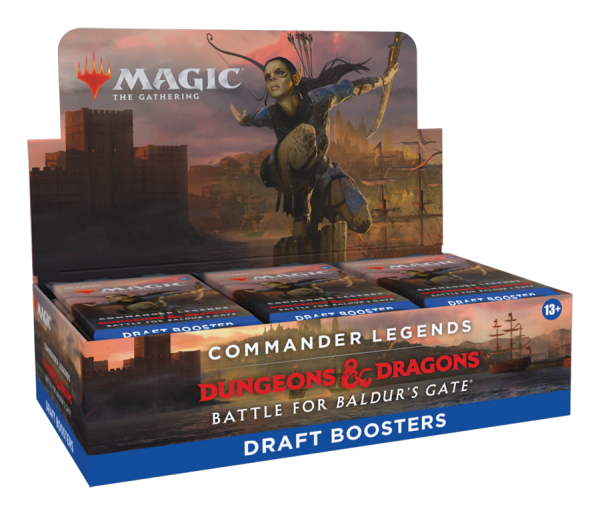 Magic the Gathering Draft Booster (24 boosters) - Commander Legends: Battle for Baldur's Gate