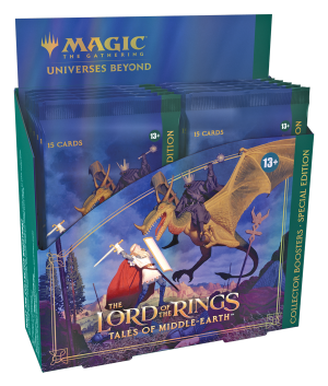 Magic The Gathering MTG TCG Collector Booster Box (12 Boosters) - Tales Of Middle Earth (Special Edition)