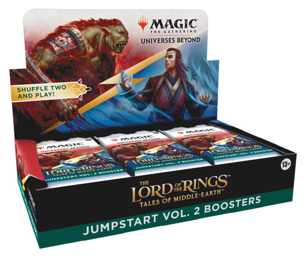 Magic the Gathering Jumpstart Vol. 2 Booster Box (18 boosters) - The Lord of the Rings: Tales of Middle-Earth