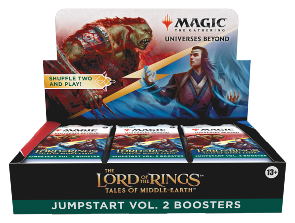 Magic the Gathering Jumpstart Vol. 2 Booster Box (18 boosters) - The Lord of the Rings: Tales of Middle-Earth