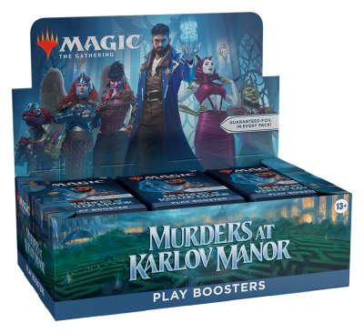 mtgmkm_en_bstrdspbx_drft_01_01.png Magic: The Gathering TCG - Play Booster Box (36 boosters) - Murders at Karlov Manor