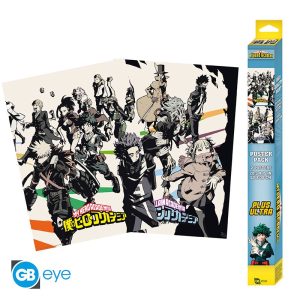 MY HERO ACADEMIA - Set 2 Αφίσες Posters Chibi 52x38 - Heroes/Villains