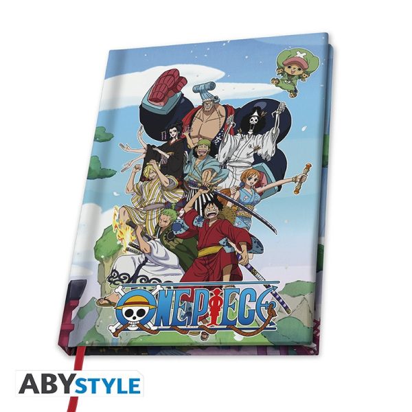 ONE PIECE - A5 Notebook "Wano" X4