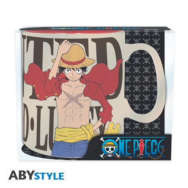 Κούπα One Piece: Luffy & Wanted (460ml)