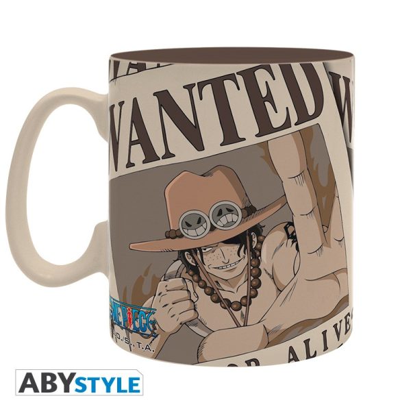 Κούπα One Piece: Wanted Ace (460ml)