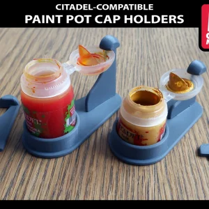 Gamemaker 2 Paint Pot Cap Holders Suitable For "Citadel"