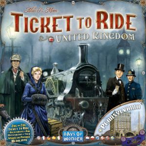 Ticket to Ride Map Collection 5: United Kingdom & Pennsylvania