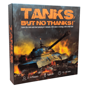 Tanks, but no thanks!