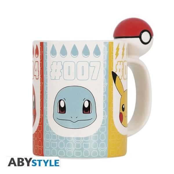 Κούπα POKEMON Mug 3D handle Pokeball