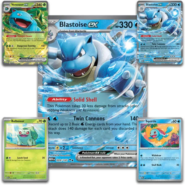 Pokemon TCG Scarlet and Violet 151 - Blooming Waters Premium Collection