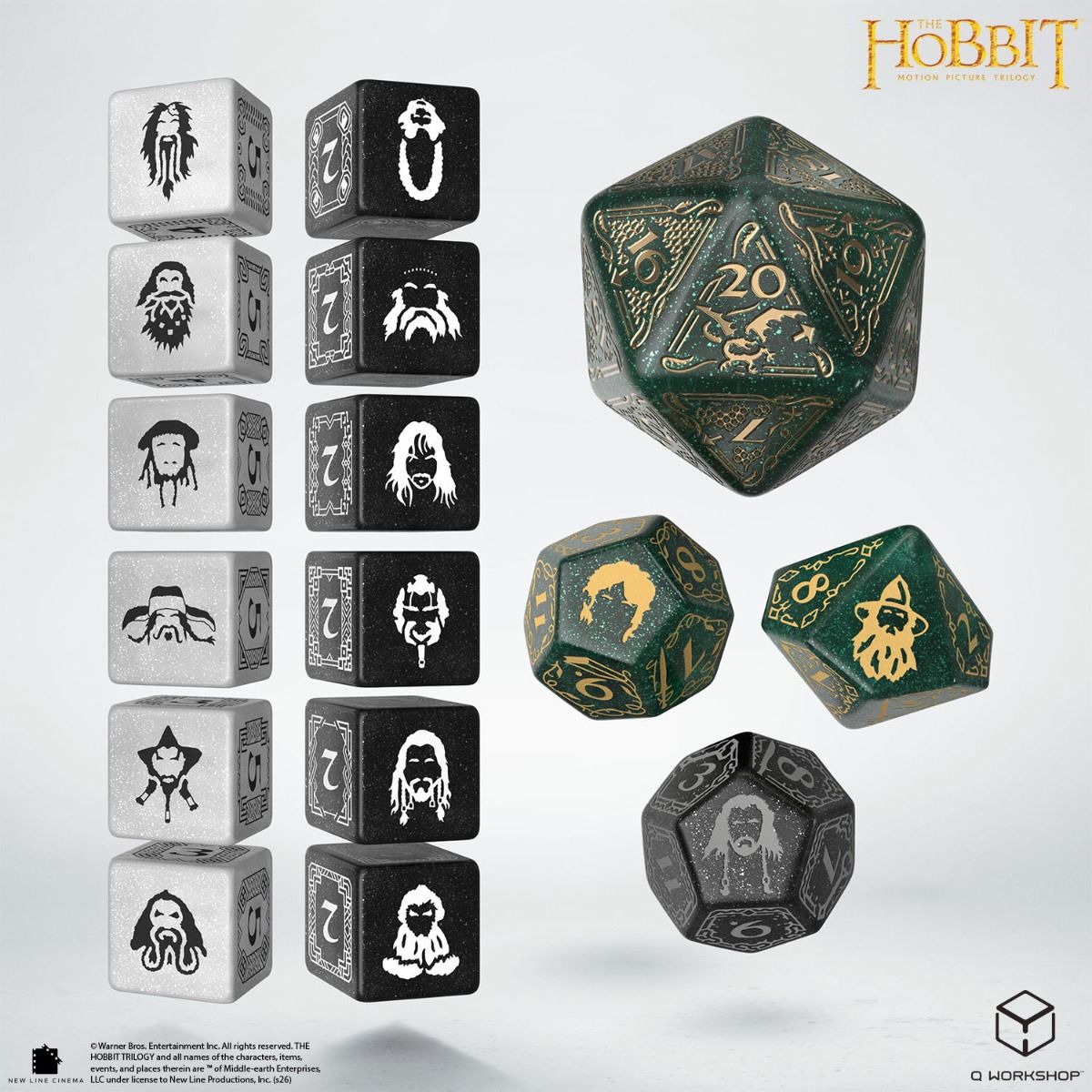 qwhobtcgs01.jpg The Hobbit TCG Dice Set: Verdant Grove