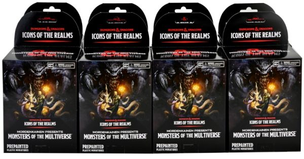D&D Icons of the Realms: Monsters Of The Multiverse Booster Brick (8 Boosters)