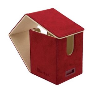 Ultra Pro Vivid Deluxe Alcove Flip Deck Box - Red