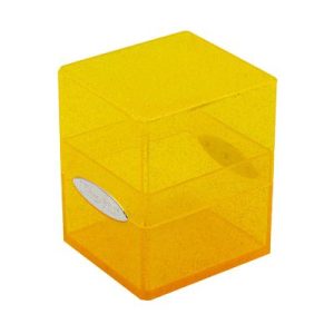 Ultra Pro Glitter Satin Cube - Yellow