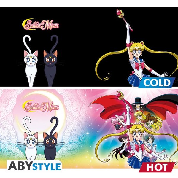 Κούπα SAILOR MOON: Characters Heat Change Mug (460 ml)