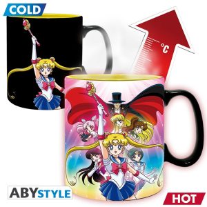 Κούπα SAILOR MOON: Characters Heat Change Mug (460 ml)