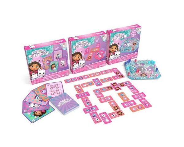 Spin Master Gabby's Dollhouse: 3Pack Games Bundle  (6066779)