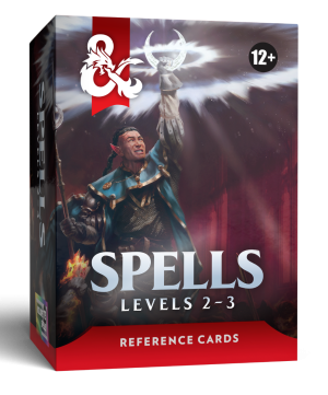 D&D Reference Cards - Spells (Levels 2-3)
