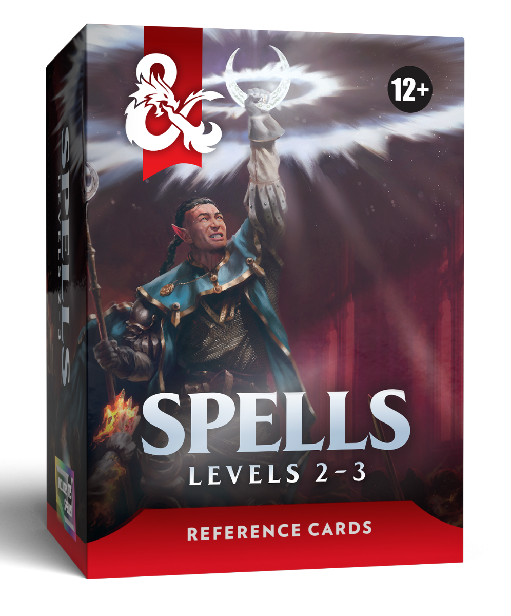t02_front.png D&D Reference Cards - Spells (Levels 2-3)