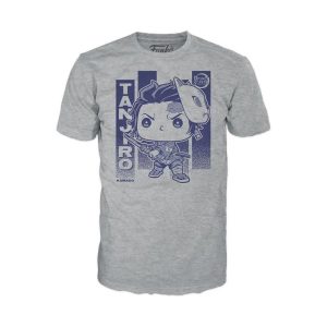 Funko Boxed Tee: Demon Slayer - Tanjiro with Wisteria (S)