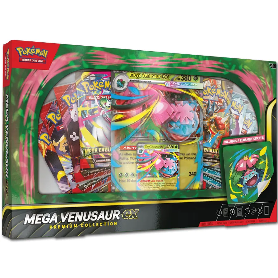 tc_pokemonmegavenusaurexpremiumcollection Pokemon TCG - Mega Venusaur ex Premium Collection
