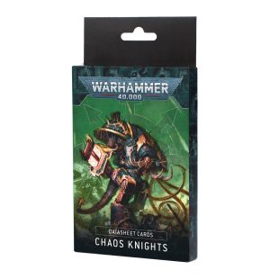 Warhammer 40K - Datasheet Cards: Chaos Knights (English) (43-05)