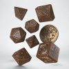 The Witcher Dice Set Geralt - The Roach's companion (7 & unique coin)