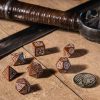 The Witcher Dice Set Geralt - The Roach's companion (7 & unique coin)