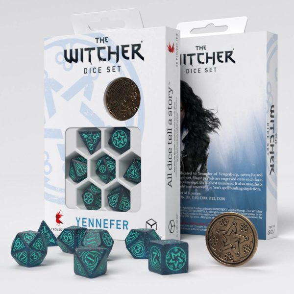 Σετ Ζάρια - The Witcher Dice Set - Yennefer (Sorceress Supreme)