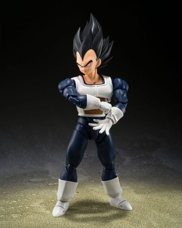 Dragon Ball: S.H. Figuarts - Vegeta Old Battle Clothes Φιγούρα Δράσης (14cm)