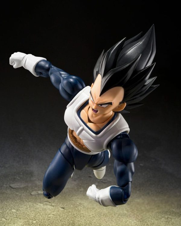 Dragon Ball: S.H. Figuarts - Vegeta Old Battle Clothes Φιγούρα Δράσης (14cm)