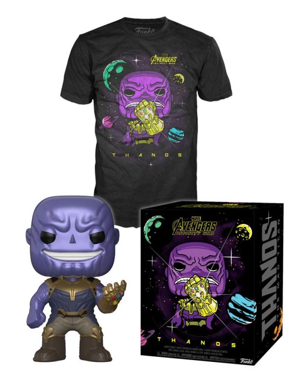 Funko Box: Marvel - Funko POP! Thanos Metallic #289 (Special Edition) με T-Shirt