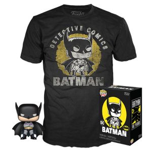 Funko Box: DC Comics - Funko POP! Batman 1st Appearance (1939) #270 (Exclusive) Με T-Shirt