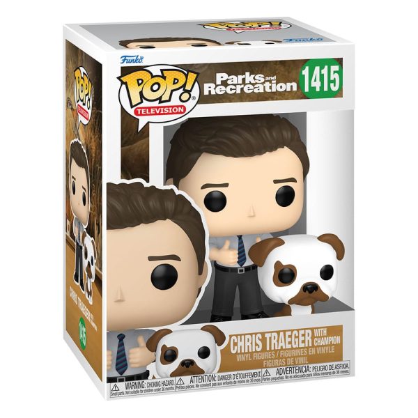 Φιγούρα Funko POP! Parks and Recreation - Chris Traeger with Champion #1415