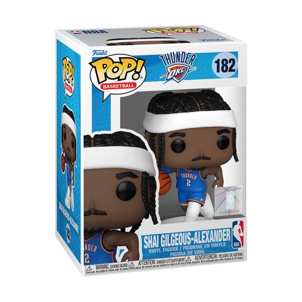 Φιγούρα Funko POP! NBA: Oklahoma Tunder - Shai Gilgeous-Alexander #182