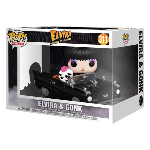 Φιγούρα Funko POP! Rides: Elvira - Elvira & Gonk #311