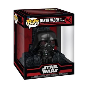 Φιγούρα Funko POP! Deluxe: Star Wars - Darth Vader on Throne #745