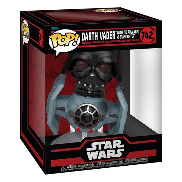 Φιγούρα Funko POP! Rides: Star Wars - Darth Vader with TIE Advanced Starfighter #742