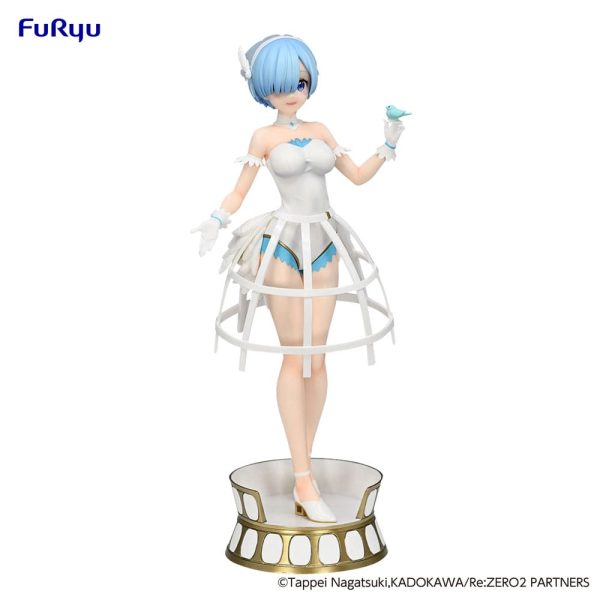 Re: Zero Exceed Creative PVC Statue Rem Cage Dress 22 cm