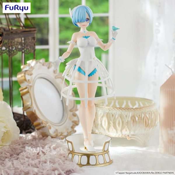 Re: Zero Exceed Creative PVC Statue Rem Cage Dress 22 cm