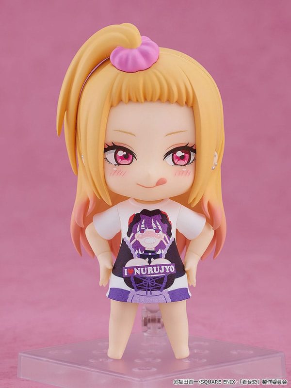 My Dress-Up Darling Nendoroid Action Figure Marin Kitagawa: Slippery Girls Full Graphic T-Shirt Ver. 10 cm